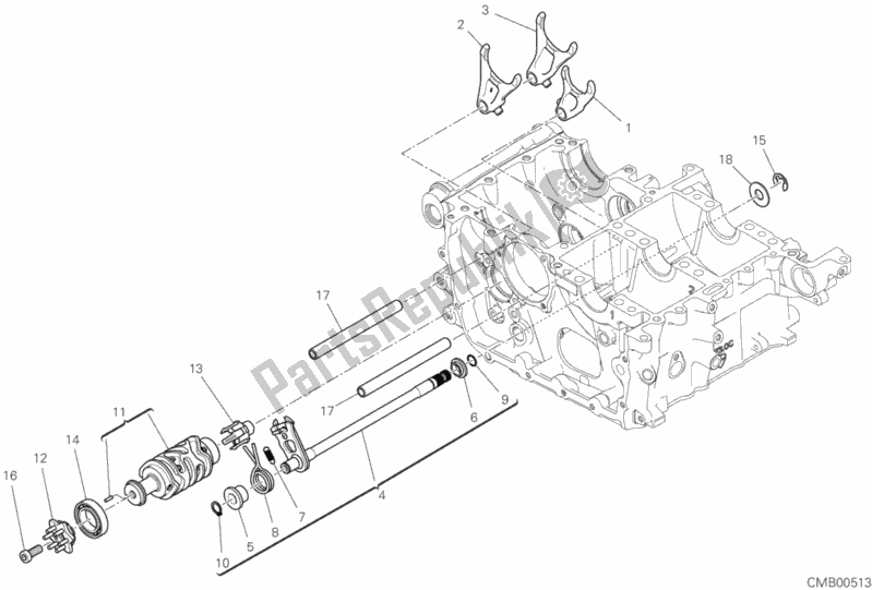 Todas las partes para Shift Cam - Horquilla de Ducati Superbike Panigale V4 1100 2019